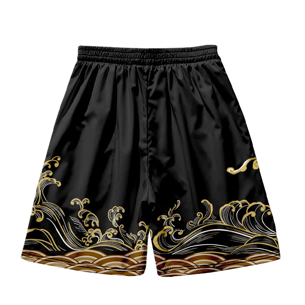 Hot Sale Two-piece Suit Japanese Cardigan Women Men Cosplay Yukata Clothing Harajuku Retro Samurai Kimono Shorts Pants Sets 6XL