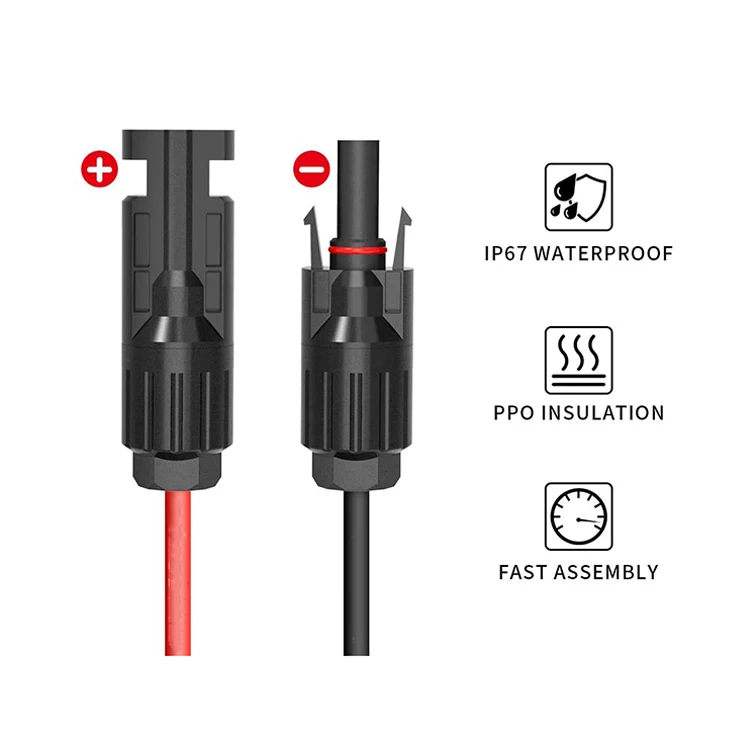 6/4/2.5/1.5mm2 10/12/14/16AWG ֶ г  ̺     ¾ 30A DC Ŀ PV ý