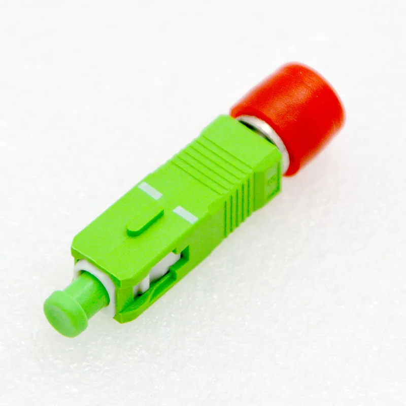 1pcs New Optical Fiber Adapter FC Female -SC Male Optical Fiber Adapter Connector SC-FC Flange Coupler Factory Price