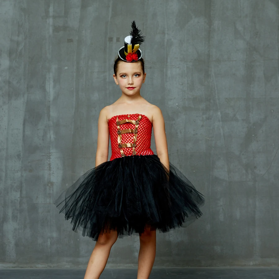 Костюм для выступлений для девочек, цирк, Щелкунчик, вычурная юбка, платье Детское фатиновое праздничное платье на день рождения костюм для Хеллоуина, одежда для девочек