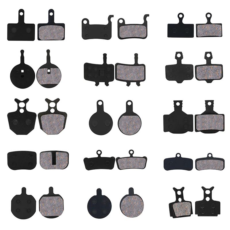 1 pair Bicycle Disc Brake Pad Semi-Metallic MTB Cycling Bike Hydraulic Disc Brake Pads For shimano B01S Avid SRAM Accessories bicycle disc brake pads brake pads bike brake pads