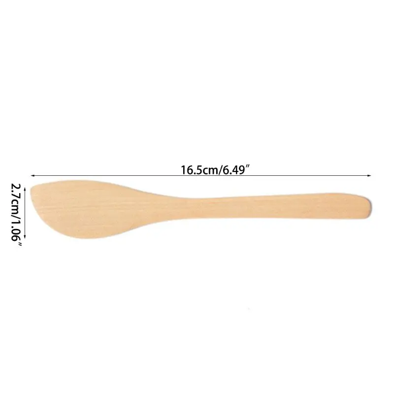 

2020 New 10 pcs Wooden Spoon Dumpling Filling Utensil Peanut Butter Spreading Tools