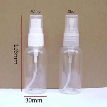 

50pcs 40ml Essentials Perfume Cosmetic Sample Containers Bottles Refillable Empty Cosmetic Mist Spray Cap Sample Bottles