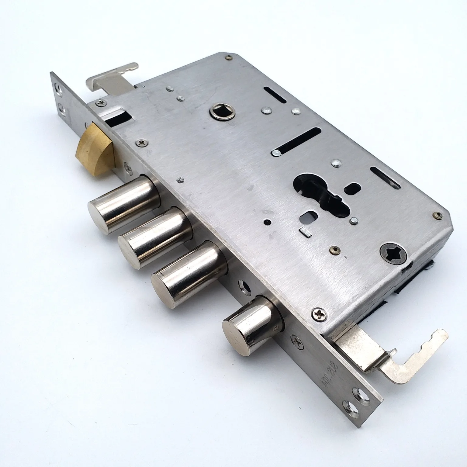 

304 Stainless Steel Block Pieces Cylinder Dual-Live Lock Security Door Lock Entrance Door Lock Body Manufacturers Wholesale