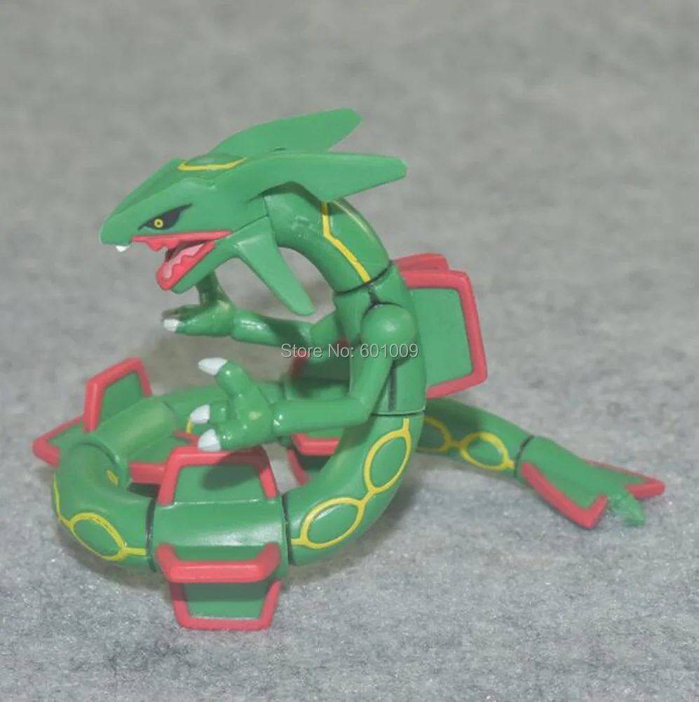 EMS 100/лот Rayquaza 7 см аниме фигурка ПВХ модель для детей игрушка