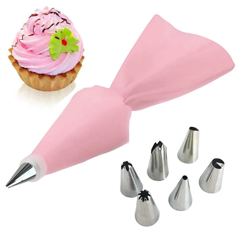 Pastry Socket Cake Nozzles for Confectionery Professional Set Icing Cream Piping  Tips Cookies Cupcake Cake Decorating Tool