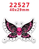 22527 30 шт. плоское украшение из смолы ленты декоративные украшения на Хэллоуин pr22462 - Цвет: 22527