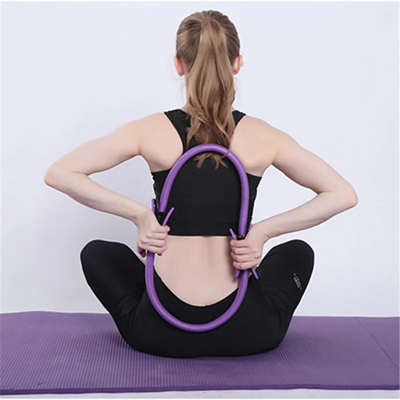 Для AliExpress EBay Йога ролик для пилатеса обнимающий тело фитнес волшебный цикл ролик для йоги кольцо для йоги пилатеса кольцо