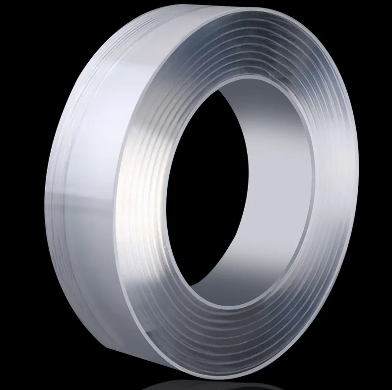 Nano Tape 1 рулон Горячая Волшебная прозрачная Двухсторонняя клейкая лента супер липкая моющаяся высокопрочная лента без следов - Цвет: Nano Tape