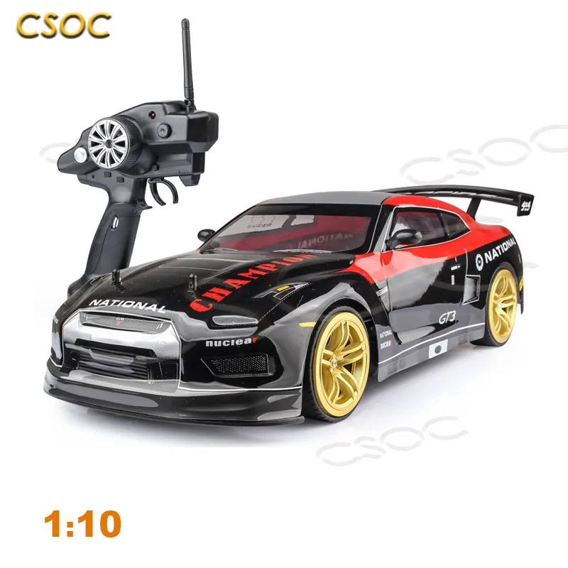 CSOC 45 km/h 1:10 High Speed RC Drift Racing Cars Remote Control Toys Vehicle for Boys Big Off-road 4WD LED Headlight Dropship | Игрушки и