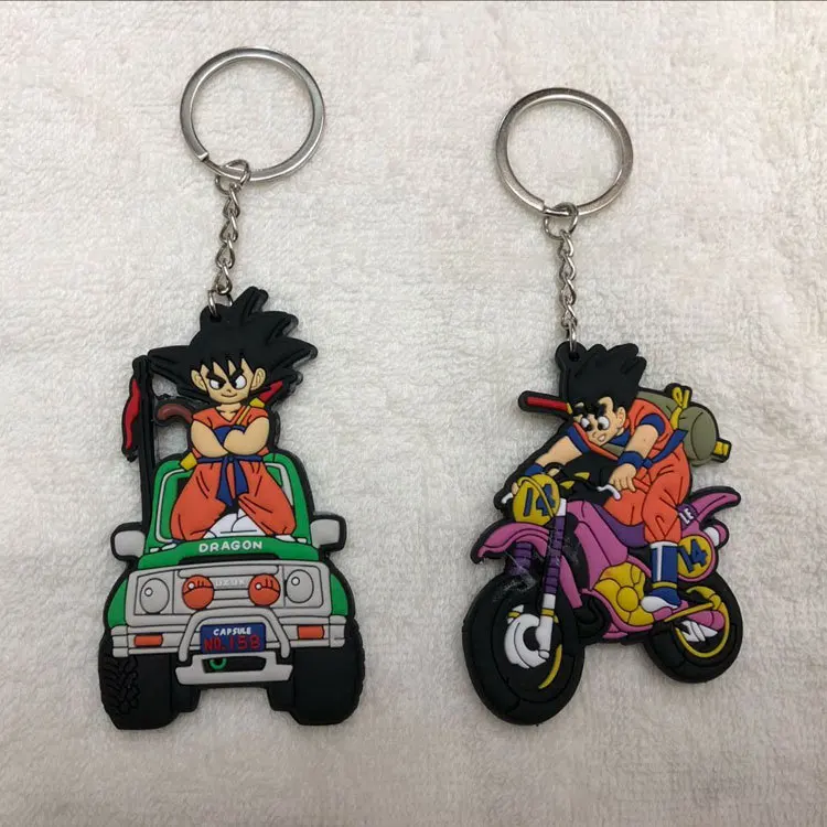 В настоящее время доступны Dragon Ball брелок Сунь Укун Кобаяши брелок Супер Saiyan люди рекламный подарок Pendan