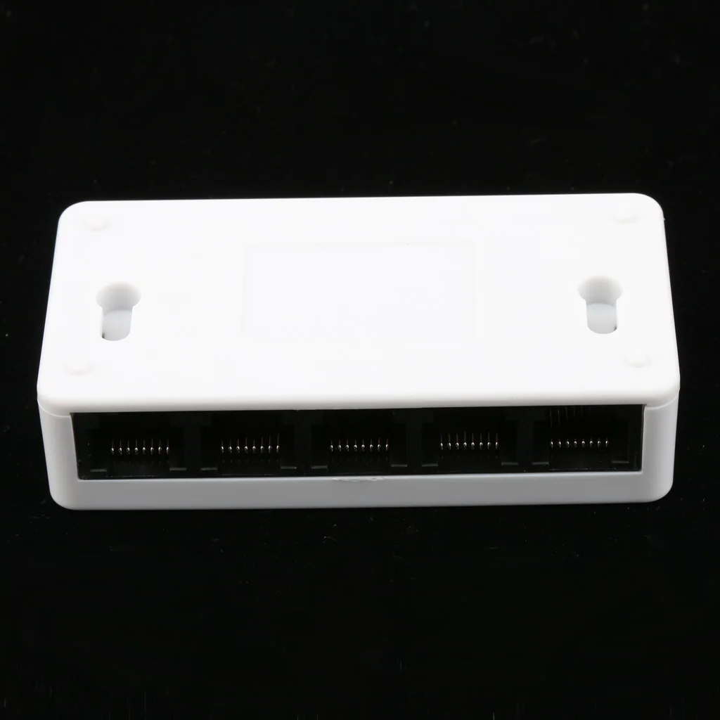 5 Port Fast Ethernet Switch Desktop Network Splitter LAN Hub Micro USB Power