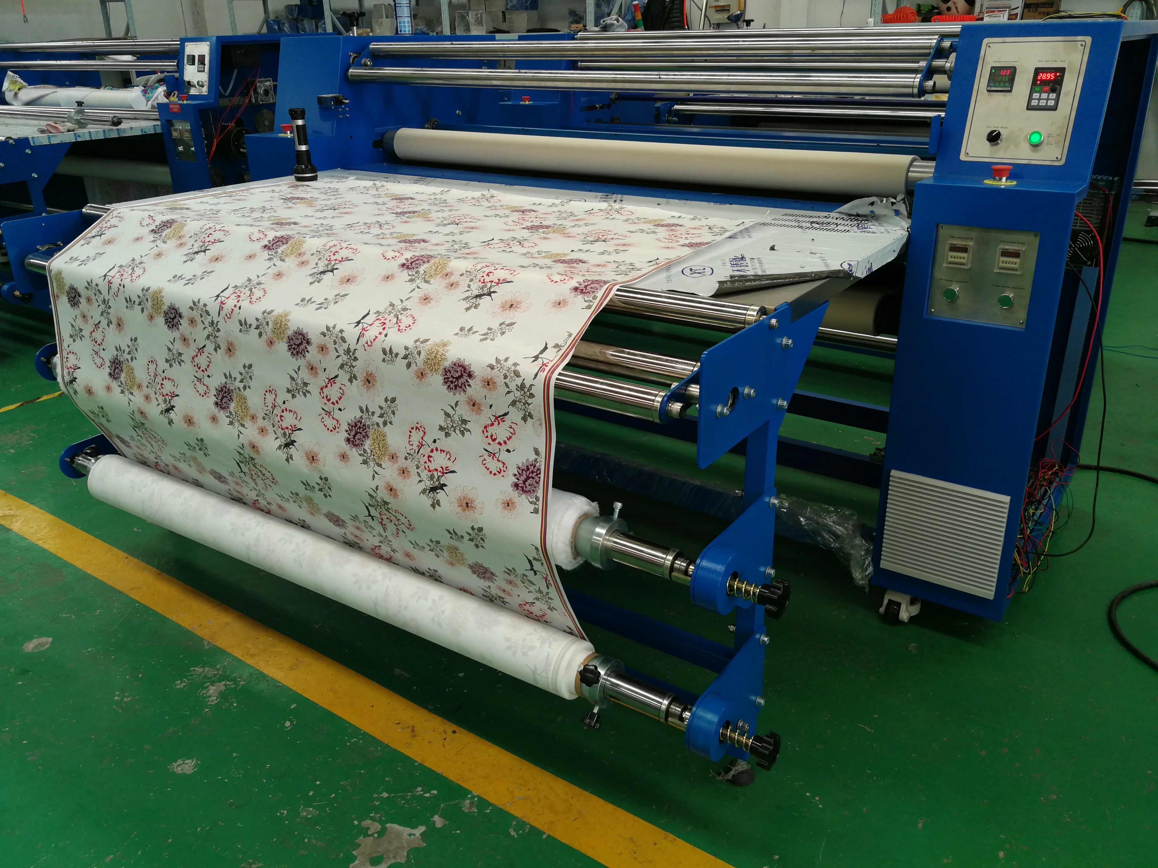 

2019 NDL-1700B High Speed sublimation heat transfer machine using cloth and banner