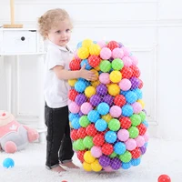 200 Pcs/Bag Inflatable Balls Toys Colorful Pool Balls Eco-Friendly Ocean Wave Balls for Dry Pool Soft Plastic Ball Pit Dia 5.5CM 1