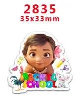 Кабошоны 30 шт мультфильм плоское украшение из смолы pr 2973 - Цвет: 2835