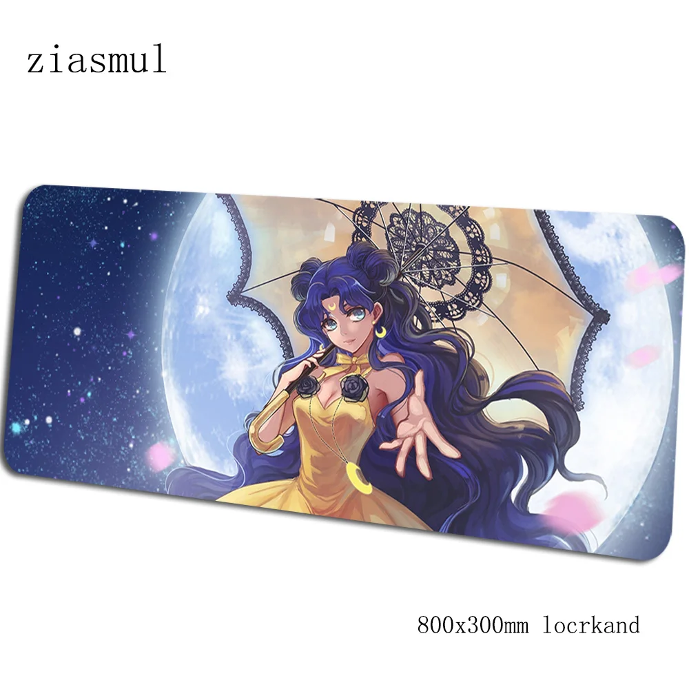 Sailor moon коврик для мыши геймер подставка для запястья 800x300x3 мм notbook коврик для мыши игровой коврик для мыши большой аниме-пэд коврик для мыши ПК настольный коврик для мыши - Цвет: pattern 8