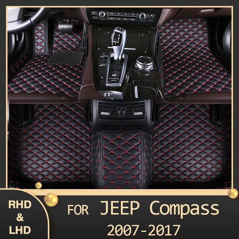 Midoon Car Floor Mats For Jeep Compass 2007 2008 2009 2010 2011 2012