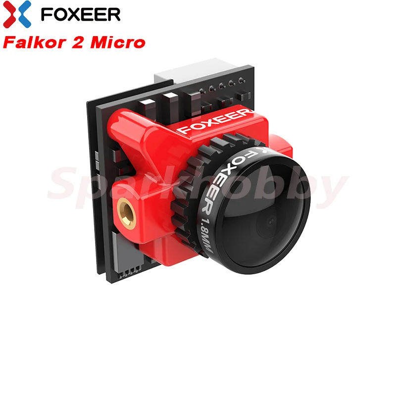 Tensão de Entrada para rc Foxeer Falkor Micro Nova Câmera Fpv 16:9 – 4:3 G-wdr 1.8mm Lente Pal Ntsc Sistema 5-40 v Drone 2 1200tvl