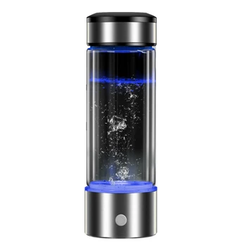 Hydrogen generator cup water filter 430ml alkaline maker hydrogen-rich water portable bottle lonizer pure h2 electrolysis