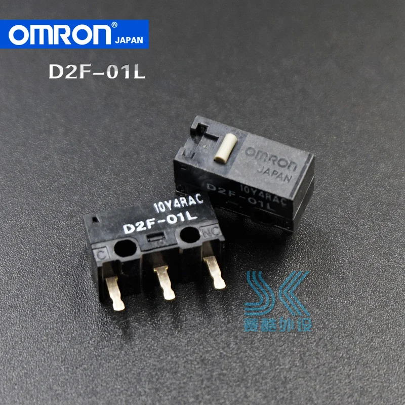 2 шт. мышь OMRON микро переключатель микропереключатель D2F 01L 1.47N кнопкой мыши