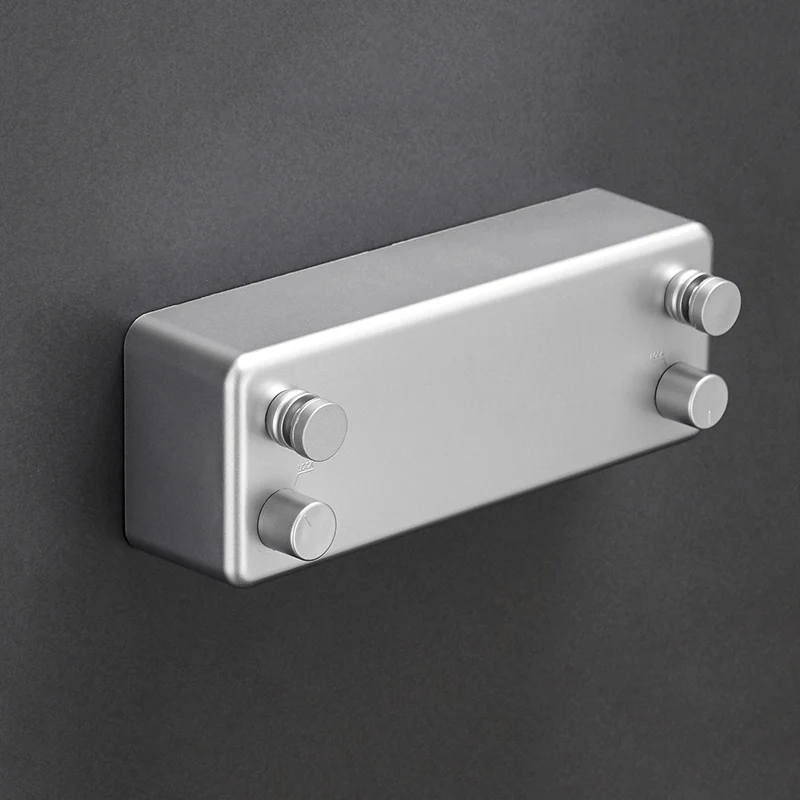 

Adjustable Durable Lines Double Line Retractable Clothesline Home Steel Wire Invisible Punch Free Wall Hanger P666