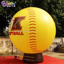 Бесплатный Экспресс 4mh надувная бейсбольная модель под заказ, рекламный стиль, глобус, стоячий шар, игрушка для показа