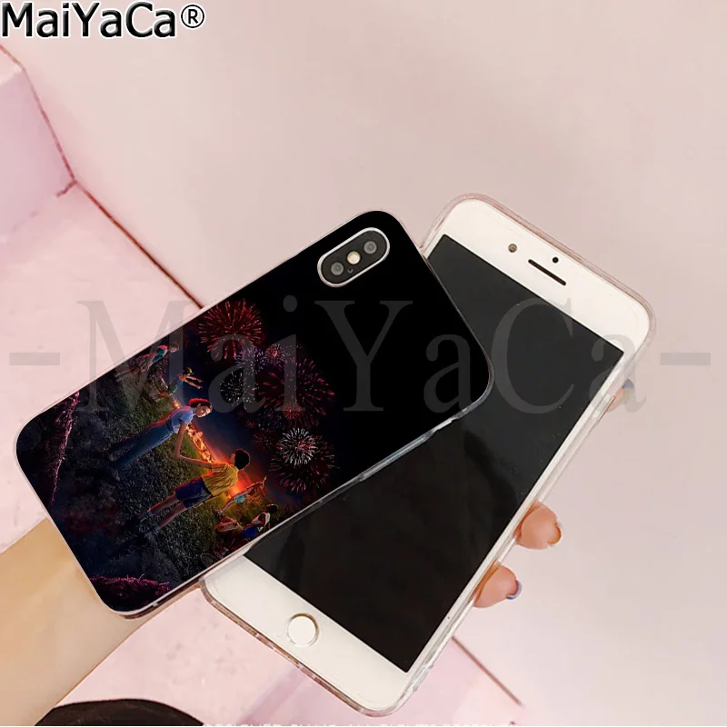A7 MaiYaCa Stranger Things Сезон 3 ТПУ Мягкий силиконовый чехол для телефона чехол для Apple iPhone 8 7 6 6S Plus X XS MAX 5 5S SE XR чехол - Цвет: A7