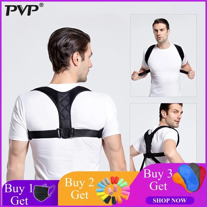 Корректор осанки и поддержка спины brace ключицы поддержка спины Brace для женщин и мужчин назад brace коррекция осанки