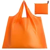 Thick leisure style nylon large handbag environmental friendly reusable polyester portable shoulder bag foldable shopping bag ► Photo 2/6