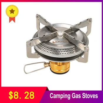 

Lixada Mini Camping Gas Stoves Cooking Stove 3500W Ultralight Portable Outdoor Hiking Backpacking Picnic for Camping BBQ