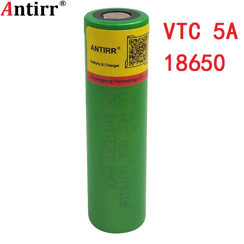 Перезаряжаемая литий-ионная батарея VTC5A 3 7 В 2600 мАч 18650 Akku US18650VTC5A 35A игрушечный