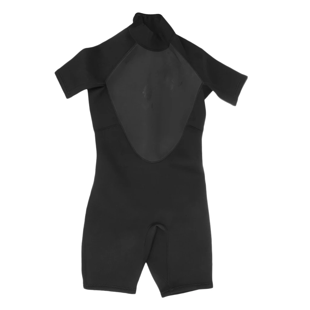 3mm UV Protection Neoprene Short Sleeves Surfing Diving Wetsuit Rash Guard Surfing Diving Snorkeling Neoprene Wetsuit