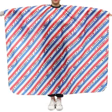 Hthl-шаблон черный водонепроницаемый Парикмахерская накидка обертывание платье парикмахерский фартук Парикмахерская Ткань для стрижки волос Инструменты для укладки