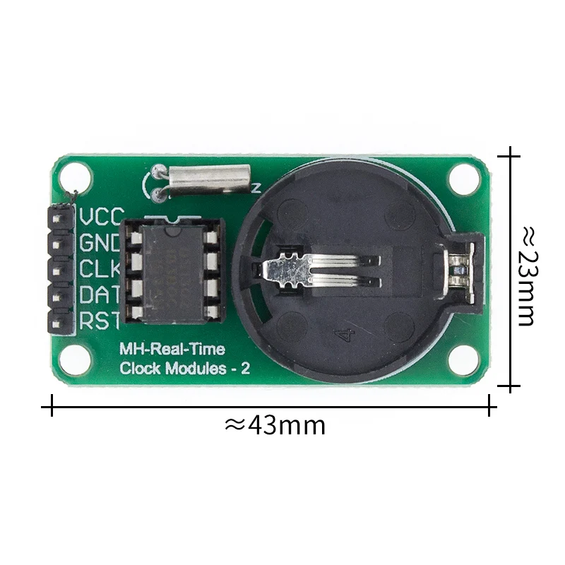 DS1302 модуль часов в режиме реального времени CR2032 IEC RTC DS1307 AT24C32 модуль часов в режиме реального времени для AVR ARM PIC без батареи - Цвет: DS1302 module