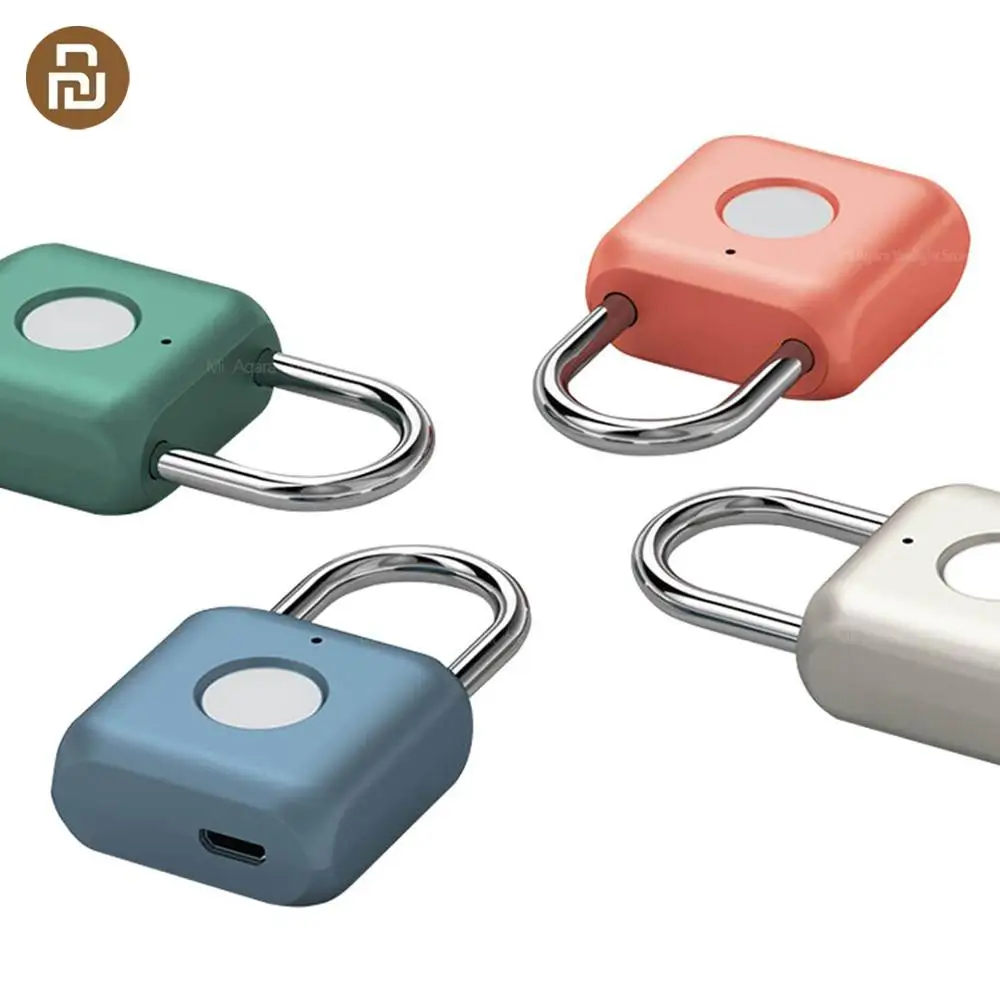 Youpin USB Перезаряжаемый умный БЕСКЛЮЧЕВОЙ электронный замок с отпечатком пальца