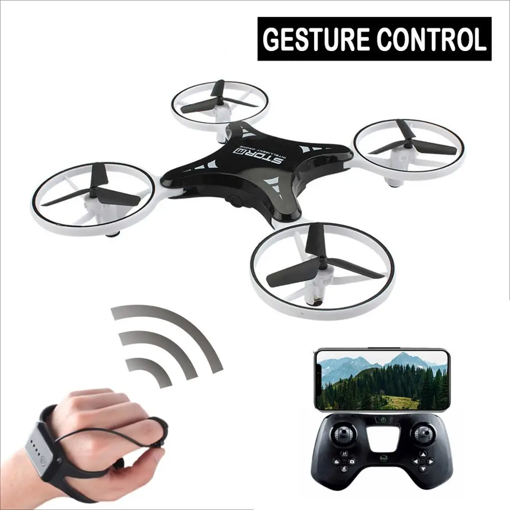 UFO Drone mini drone 1080P Induction Smart Watch Remote Sensing Gesture Aircraft Hand Control Drone Altitude Hold Kids toys UFO Drone mini drone 1080P Induction Smart Watch Remote Sensing Gesture Aircraft Hand Control Drone Altitude Hold Kids toys