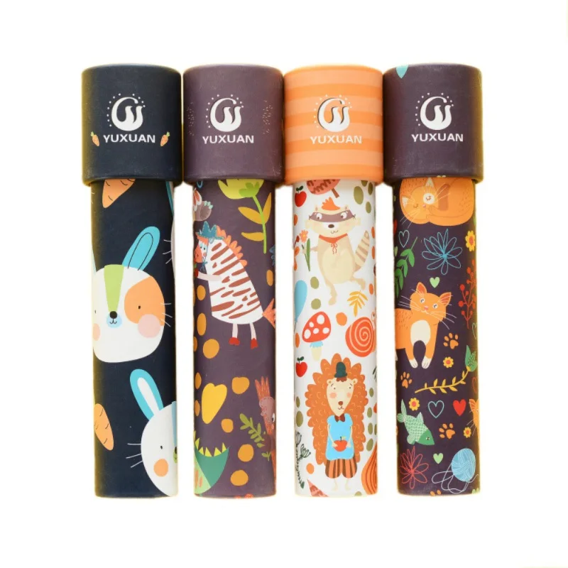 Classic Toys Kaleidoscope Rotating Magic Colorful World Toy For Children Autism Kids Puzzle Toy Gift Plant Girl Forest Sea 3