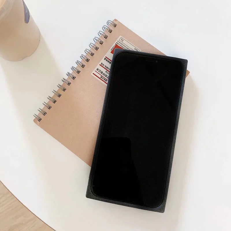 Роскошный квадратный чехол для телефона iPhone 12 Mini 11 Pro XS Max X модный Индивидуальный