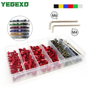 

Motorcycle Accessories Motocross Screws Kit Covers For bmw k1300s suzuki katana gsx600f ktm farol bmw e 60 honda crm 250