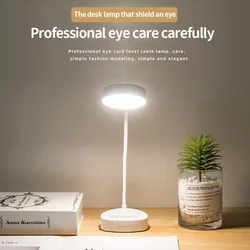 Estudante aprendizagem de carregamento dobrável lâmpada mesa led proteção para os olhos lâmpada inteligente criativo quarto lâmpada cabeceira