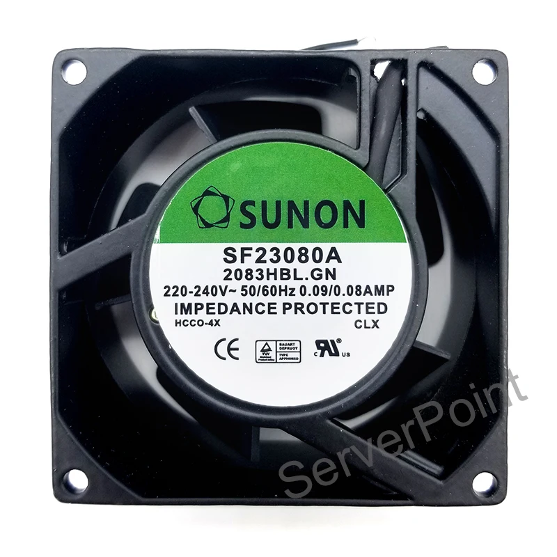 Новинка подлинный вентилятор SUNON SF23080A 2083HBL.GN 8038 220 В 8