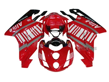 

Motorcycle Body Fairing Kit for Ducati 749 999 2003 2004 Red Sandisk Alice Edition