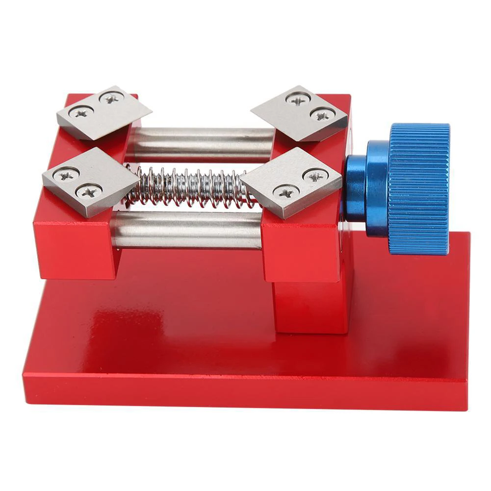 

Jaw Adjustable Universal Clock Table Nutcracker DIY Mini Watch Repair Tool Sculpture Vise Aluminium Alloy Screw Clamp