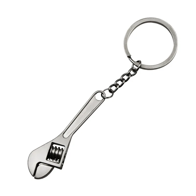 Mini Simulation Wrench Key Button Creative Tool Hanging Car Wrench