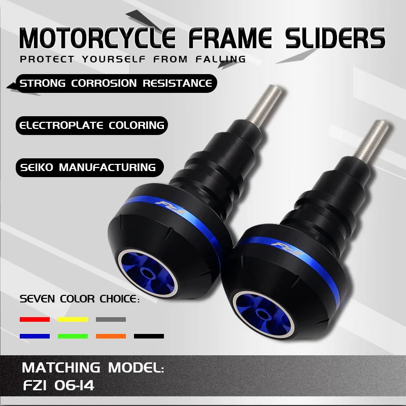 

Motorcycle CNC Crash Pad Frame Slider Protection Guard For FZ1 FZEAR 2006-2014 2007 2008 2009 2010 2011 2012 2013