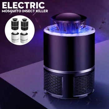 

2pcs USB LED Mosquito Killer Lamp USB Electric No Noise No Radiation Insect Killer Flies Trap Lamp Anti Mosquito Bug Zapper Home