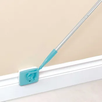 

Baseboard Cleaner Tool Long Handle Adjustable Microfiber Baseboard & Molding Cleaning Tool Long Rod Cleaner