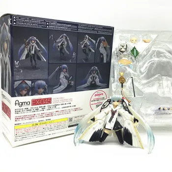 

15cm figma EX-045 SNOW MIKU-ed EX-054 Snow Hatsune-ed 10th Anniversary action figure Movable collection of toy gifts Doll