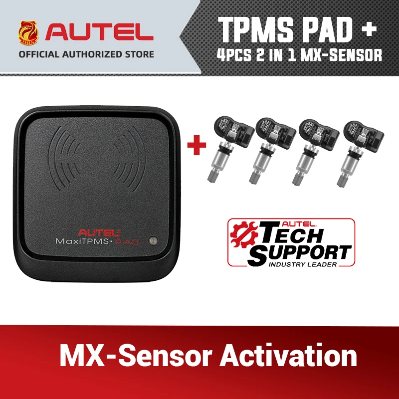 4 шт. Autel MX Sensor 433 МГц 315 OBD2 диагностический инструмент Программируемый датчик для