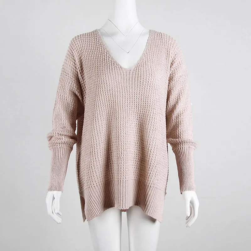 Женский свитер в длинном абзаце, большой размер, двойной карман, перекрестная вязка, кардиган